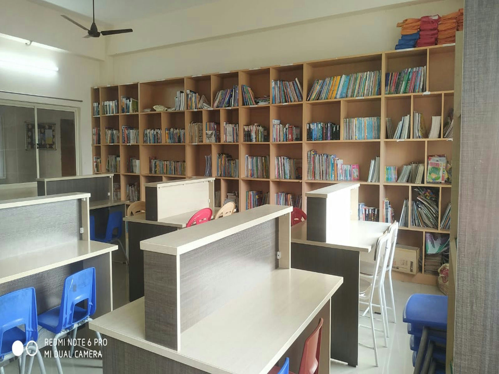 Library of one of the top cbse schools in chennai
