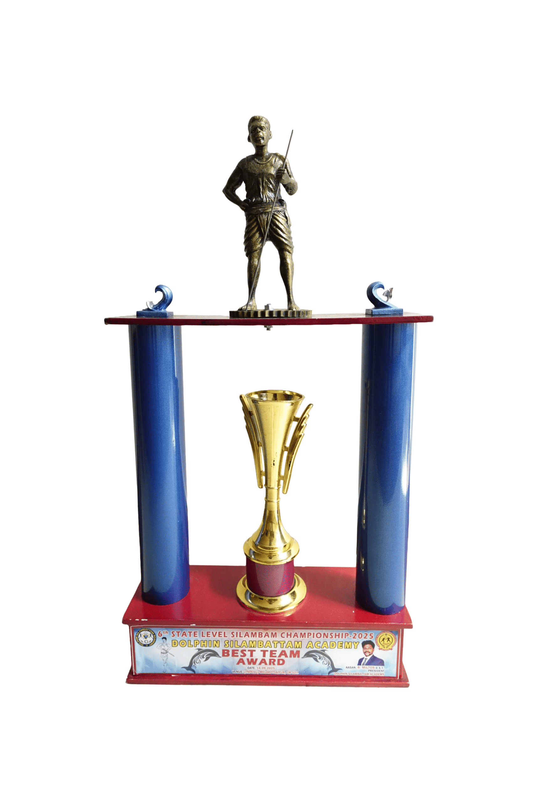 BEST TEAM AWARD - 6TH STATE LEVEL SILAMBAM CHAMPIONSHIP -2025
