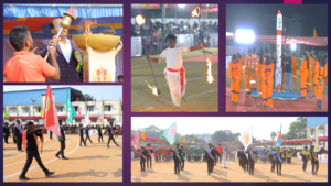 Torch lighting and silambam